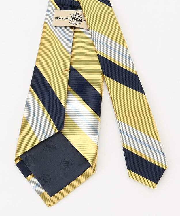 J.PRESS MEN シルクツイルストライプ ネクタイ ネイビー系2