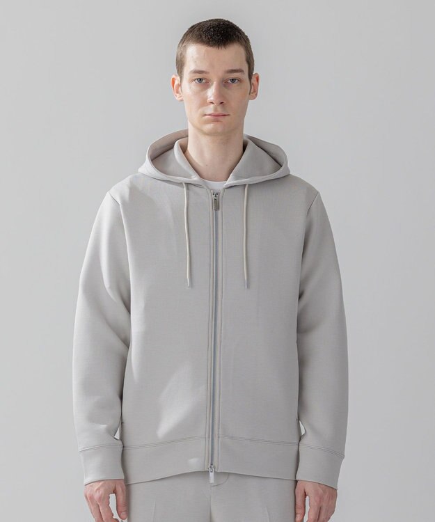 JOSEPH HOMME 【WEB・一部店舗限定 】 ダブルジャージー / ZIP UPパーカー ベージュ系