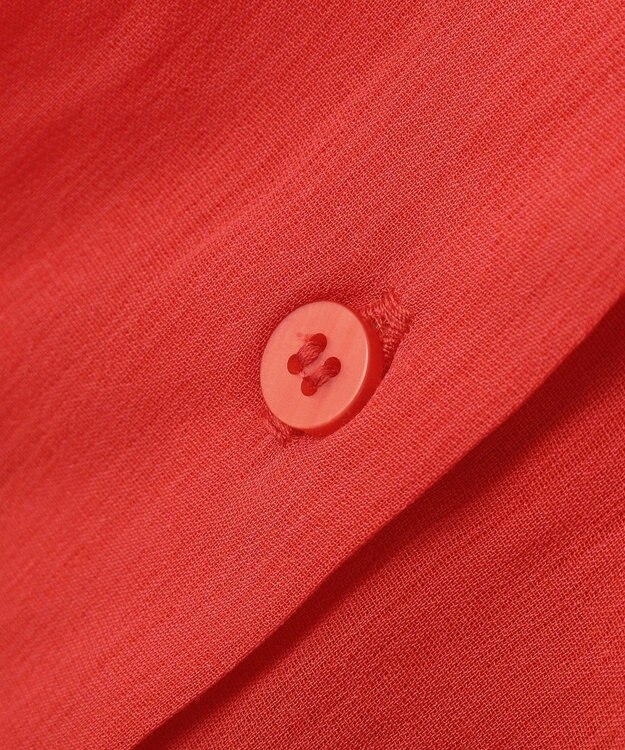 AMERICAN HOLIC スキッパーギャザーブラウス Red