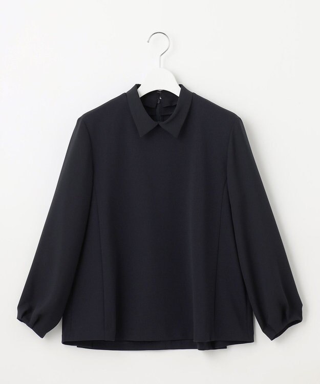 J.PRESS LADIES S ジョーゼットジャージー カットソー ネイビー系