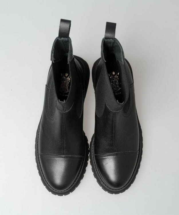 BONTRE 【BONTRE/ボントレ】センターシーム厚底ブーツ ブラック