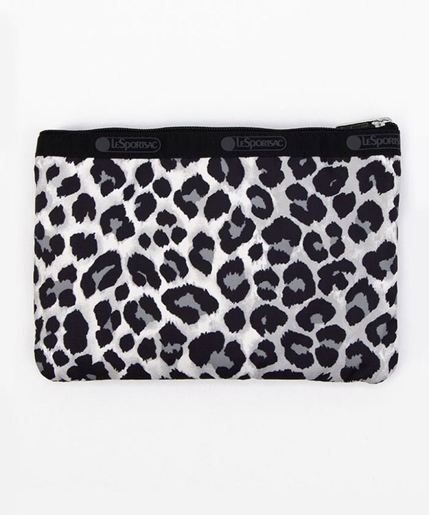 LeSportsac 3ZIP COSMETIC/ニュートラルレオパード ニュートラルレオパード