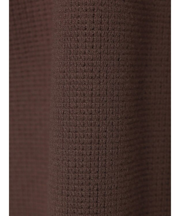 CRAFT STANDARD BOUTIQUE 起毛ワッフルレイヤード風プルオーバー Mocha