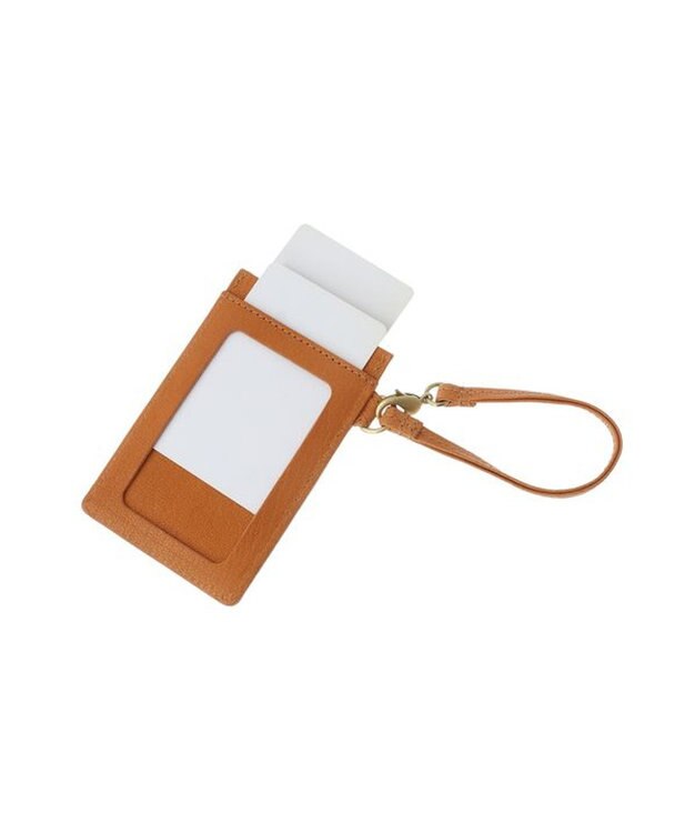 genten ゴートベーシック パスケース レンガ