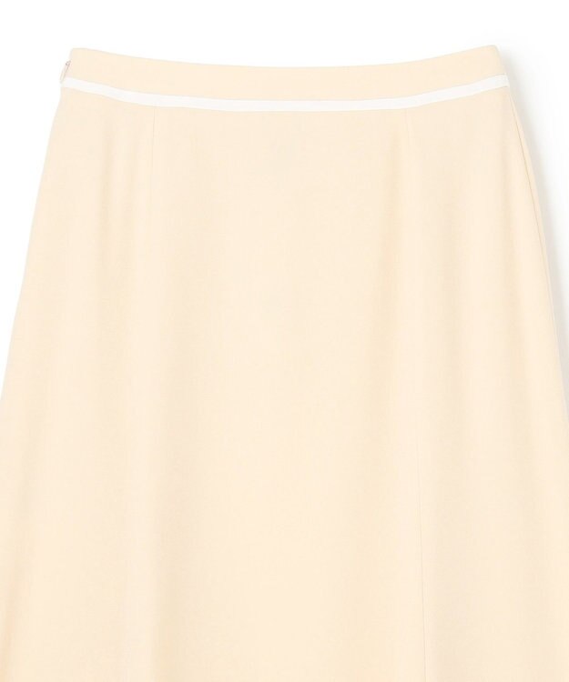 BEIGE， 【洗える】CINDY / フレアスカート Sheer Orange × White