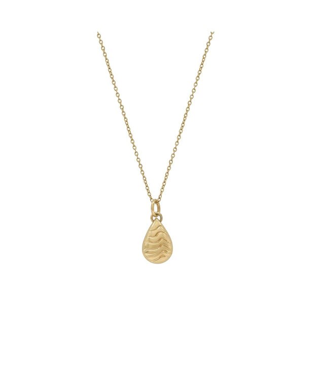 blancotokyo 【金属アレルギー対応】ドロップモチーフネックレス ELIM ゴールド