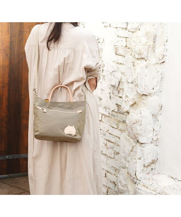 Regalo Felice 【軽量 / 弱撥水 / お散歩バッグにもオススメ】トート / REGALO GYO(サンドグレー×おしり)