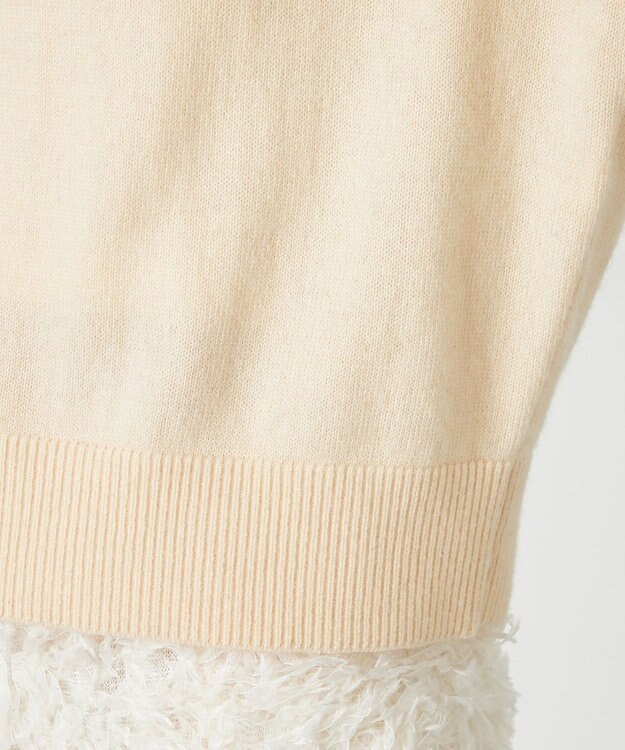 NAVE 【Nave・手洗い可】ポロニット アイボリー系