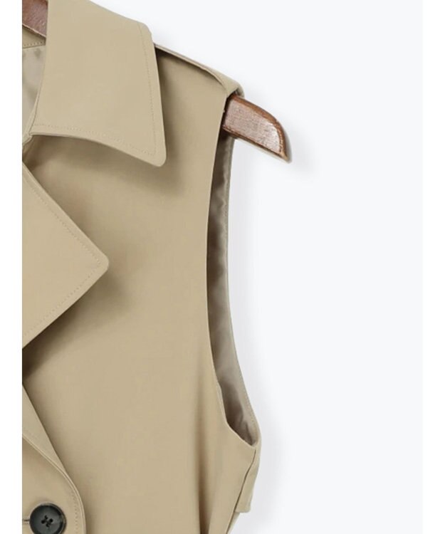 Te chichi ロングトレンチジレ ベージュ