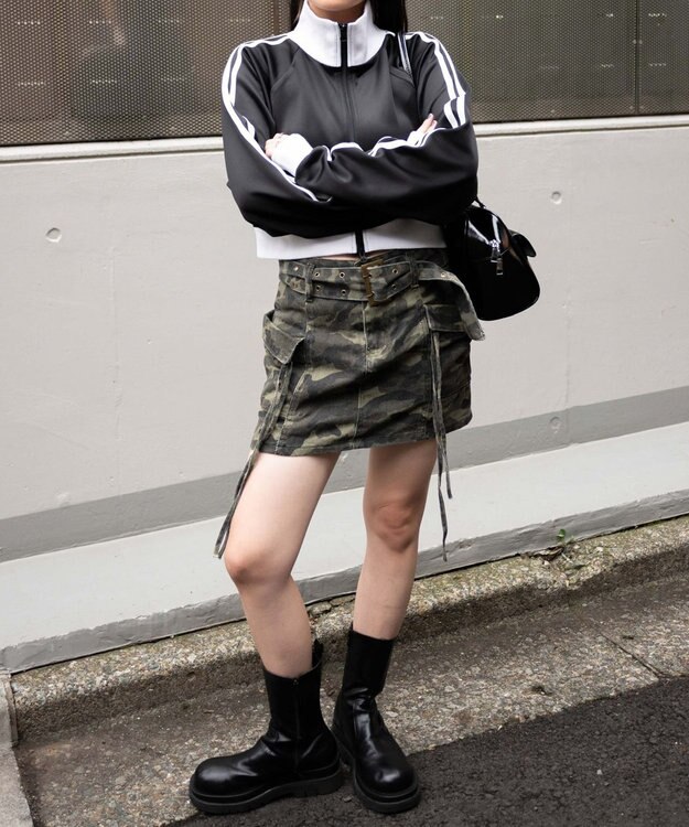 WEGO ショートトラックジャケット ブラック