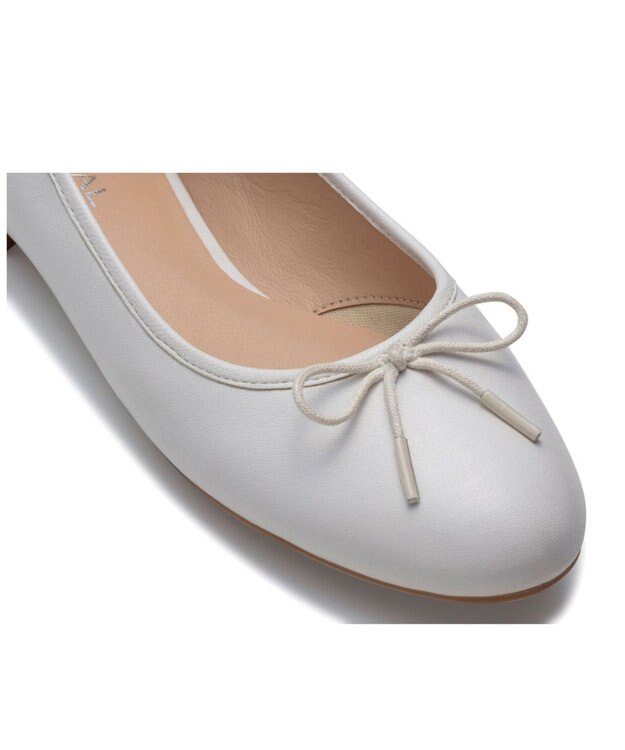 REGAL FOOT COMMUNITY 【リーガルレディース】F79Q バレエシューズ フラットシューズ アイボリー