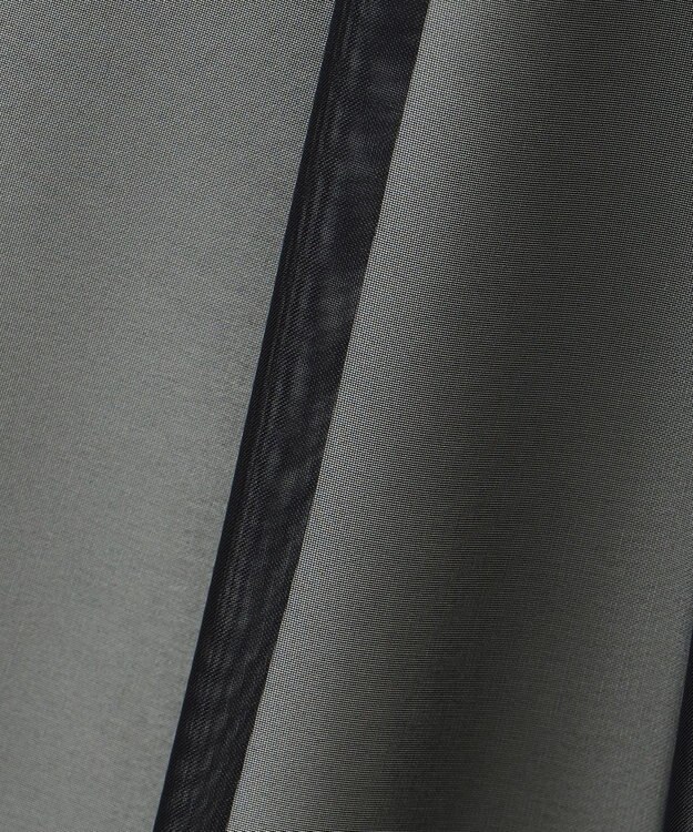 ICB L 【洗える】 シアーレイヤードパンツ ブラック系