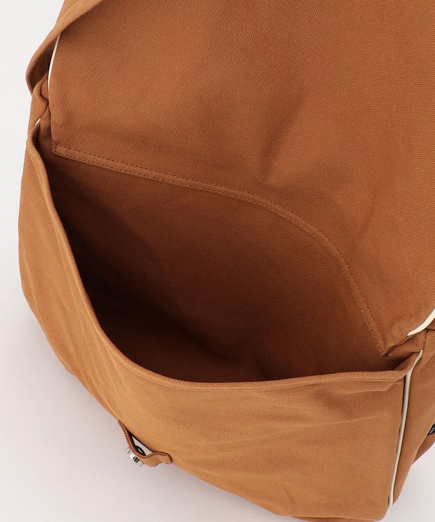 YUSHI ARLE - FLAP SHOULDER　帆布ショルダーバッグ キャメル