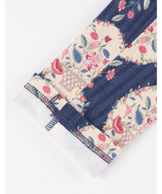 WACOAL ワコール_リラックス＆スリープ パジャマ 長袖 長ズボン 綿100％(本体) スムース素材 上下セット かぶりタイプ ミントン NDW418 /ワコール コン