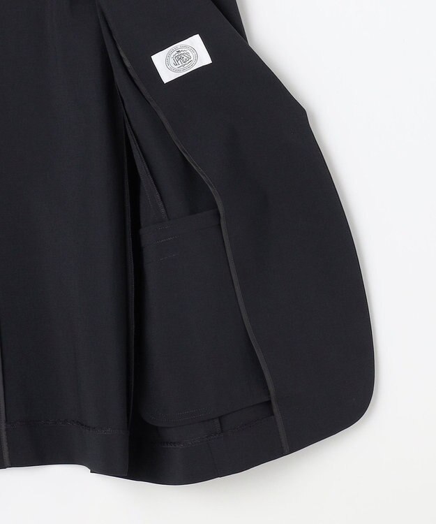 J.PRESS LADIES L BREEZE COOL トロ テーラード ジャケット ネイビー系