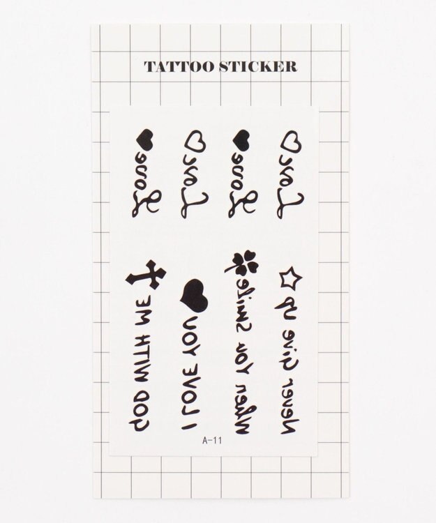 WEGO セットタトゥーシールA 柄6