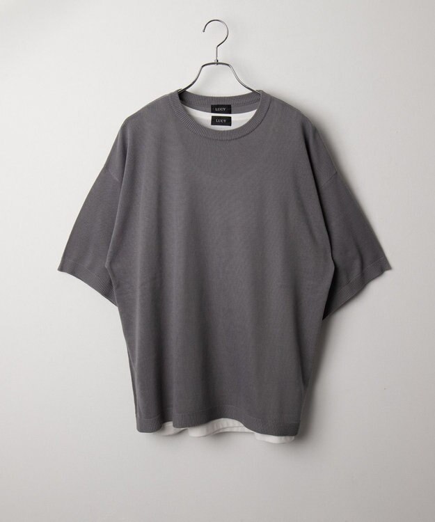 WEGO アンサンブルニットPO（SS） ライトグレー