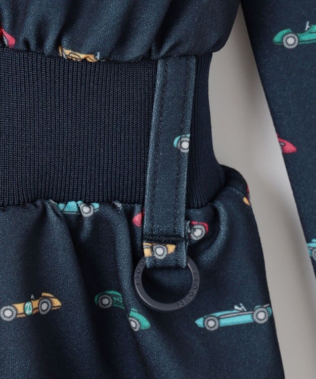 23区GOLF 【WOMEN】レーシングカープリント ワンピース ネイビー系5