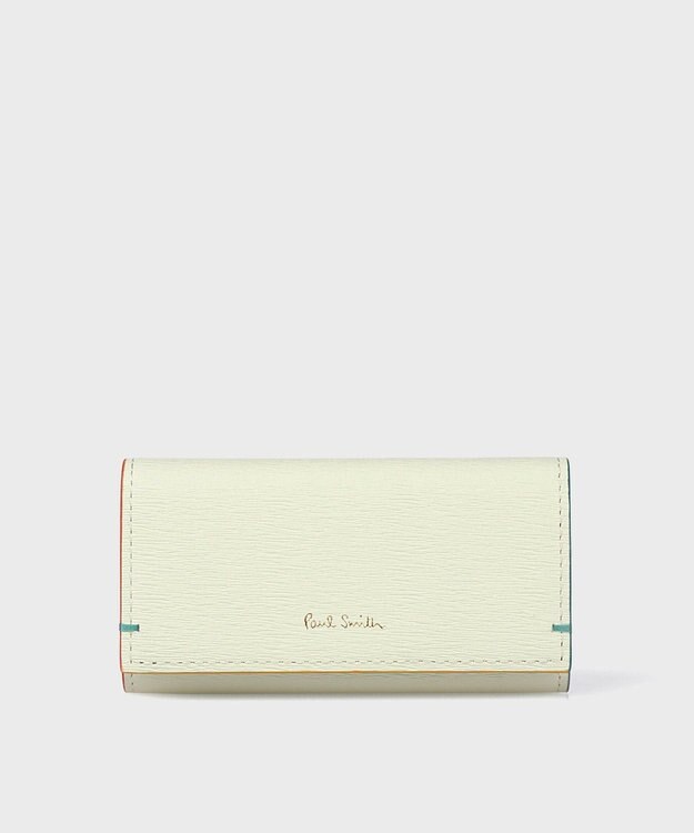 Paul Smith カラードエッジ キーケース ライトグリーン
