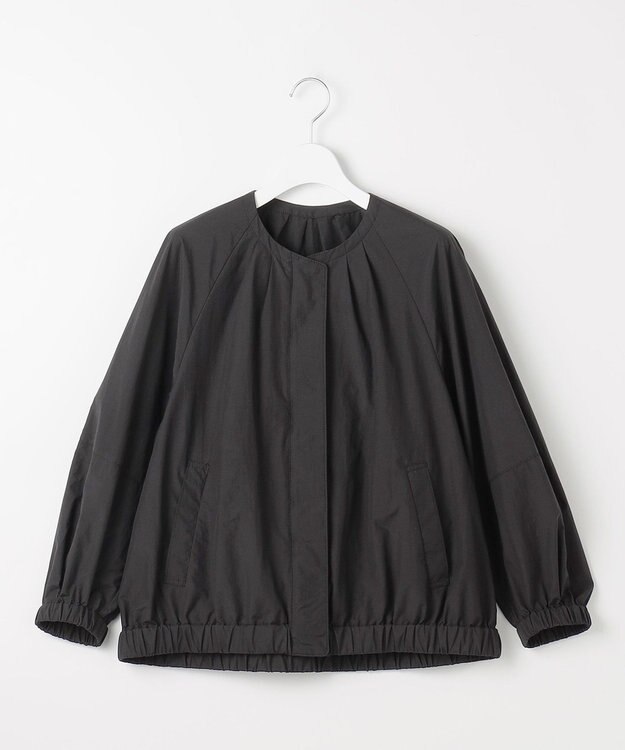 自由区 フォルム ブルゾン ブラック