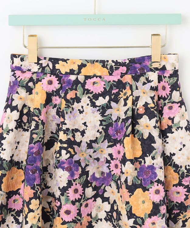 TOCCA 【洗える！】MIRAGE スカート ネイビー系5