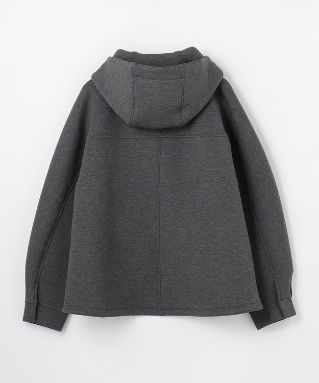 ANY L ダンボールＷジップパーカー チャコール