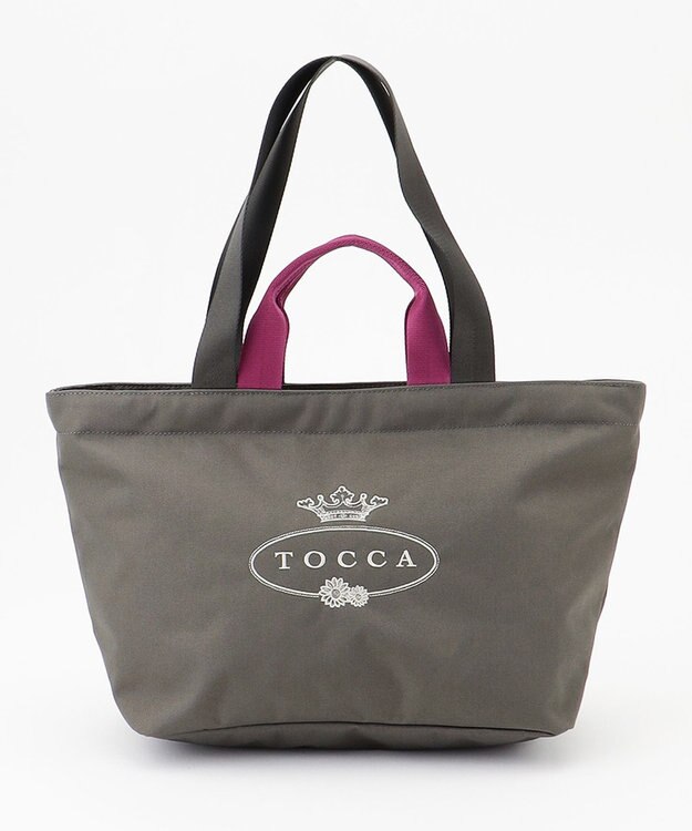TOCCA 【撥水素材＆防水ファスナー】RAIN TOTEBAG トートバッグ ライトグレー系