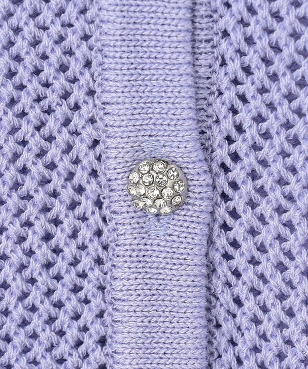 TOCCA 【星風まどかさん着用】SOLAR GLOW KNIT カーディガン ライラック系