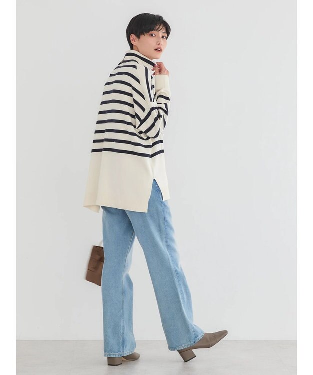 AMERICAN HOLIC バイパチタートルネックニットプルオーバー Border