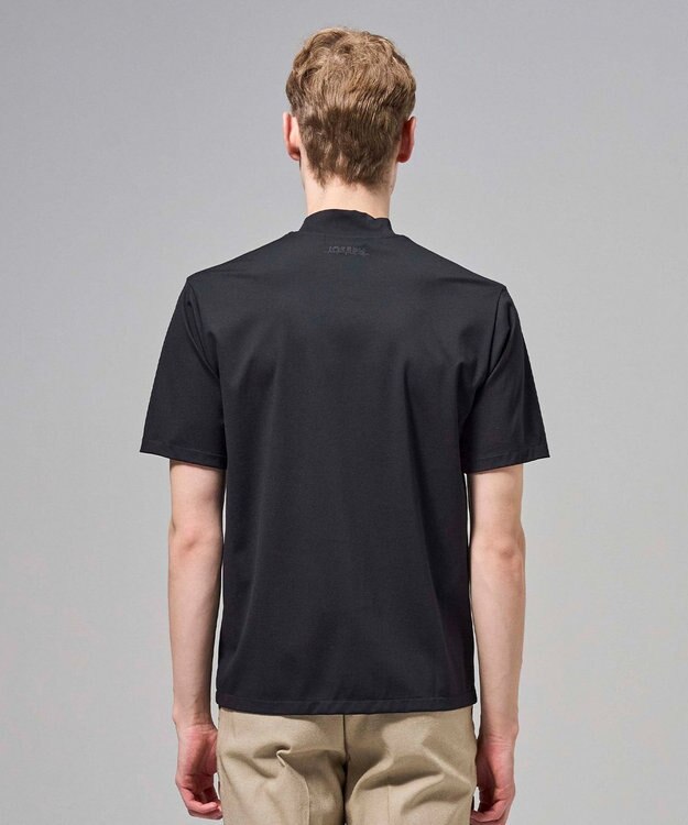 JOSEPH HOMME 【新色追加】ハイゲージベアスムース　モックネックＴシャツ ブラック系