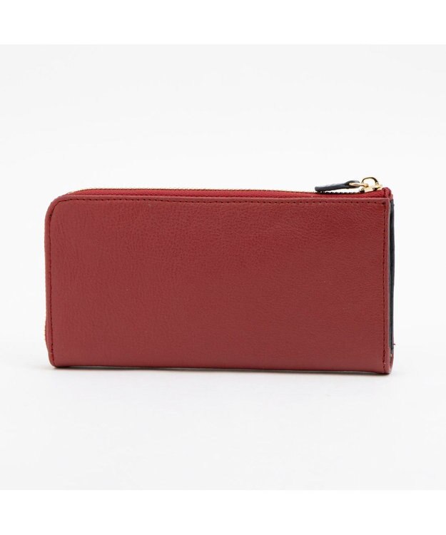 UNBILLION アトランタ ATLANTA / 牛革L字ファスナー長財布 レッド