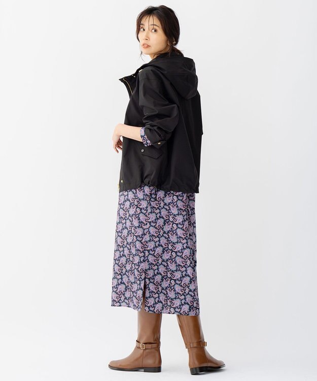 23区 S 【カタログ掲載】ブライトツイル マウンテンパーカー ブラック