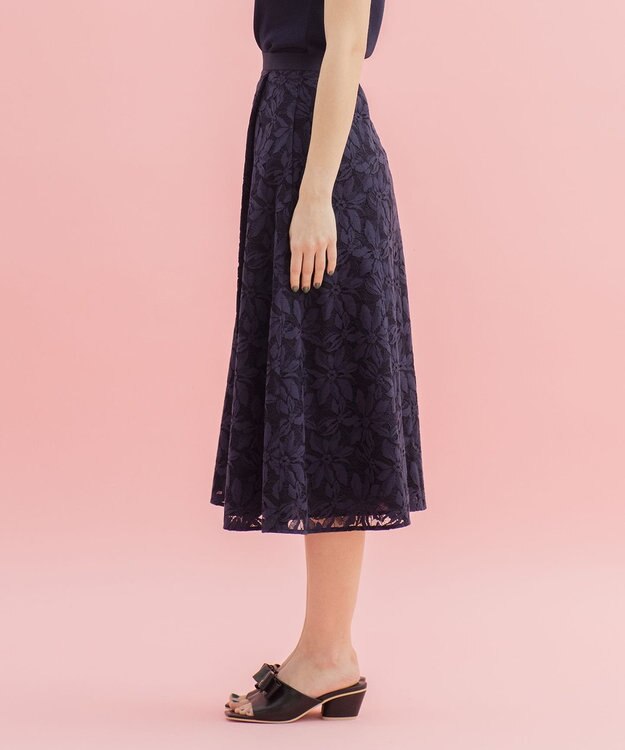 TOCCA 【洗える！】FLEURS スカート ネイビー系