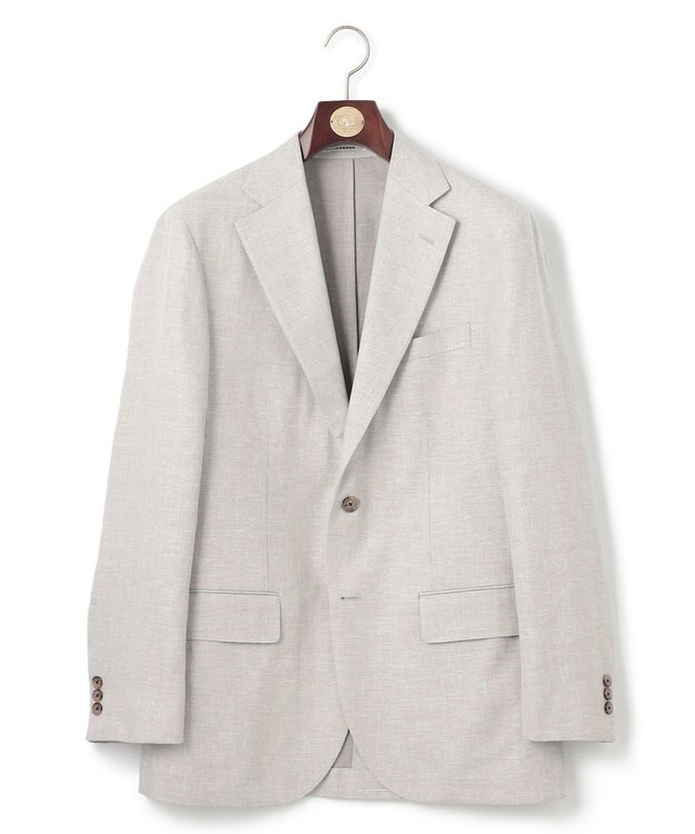 J.PRESS MEN 春夏の上質ジャケット【NEW SATGE】エレガントサマーメッシュ ジャケット アイボリー系