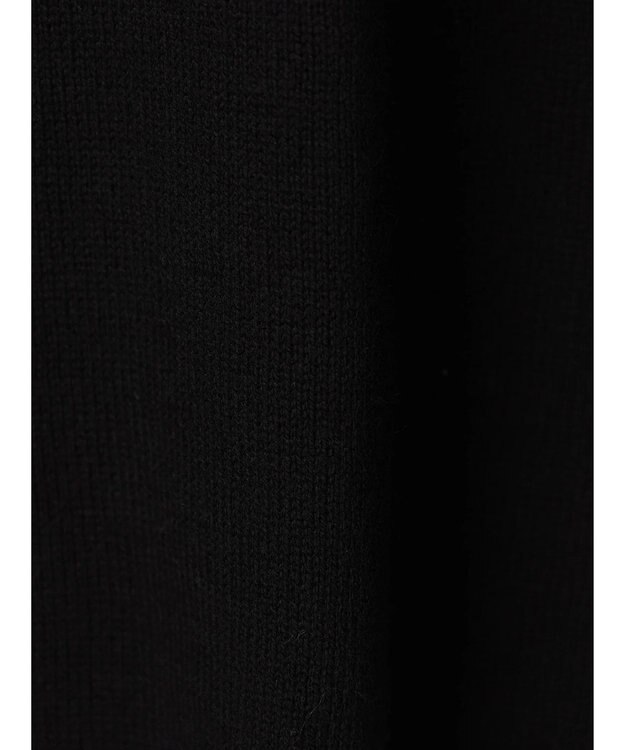 CRAFT STANDARD BOUTIQUE ＢＩＧカラー半袖ニットプルオーバー Black