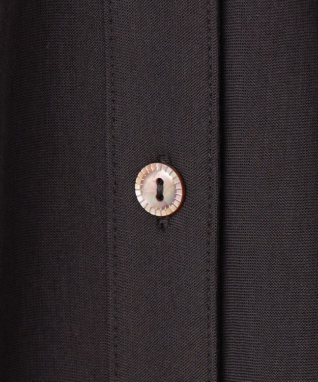 J.PRESS LADIES 【冷房対策に】シアードライトリコット Vネック カーディガン ダークブラウン系