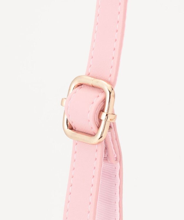 ANY KIDS ハート型 ショルダーバッグ ピンク