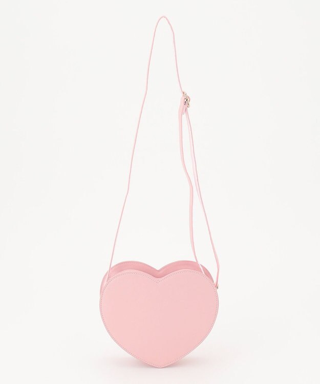 ANY KIDS ハート型 ショルダーバッグ ピンク