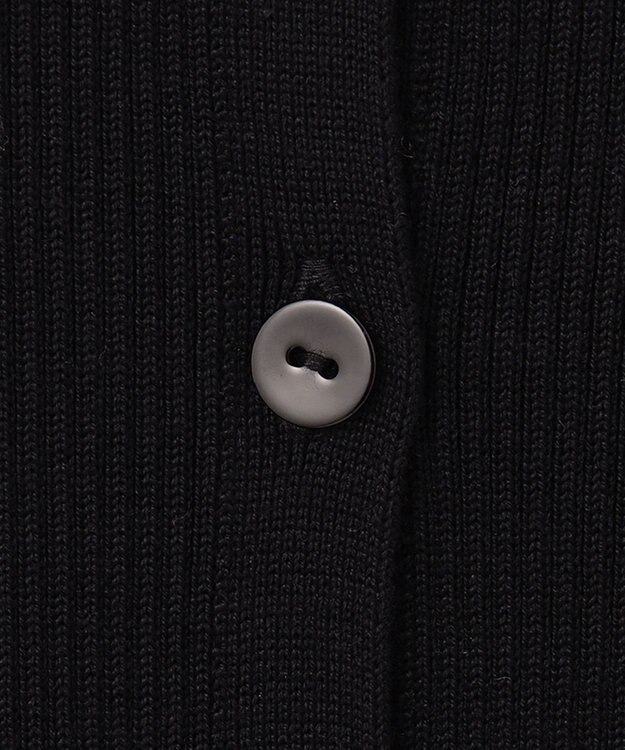 TOCCA 【洗える】SILK RIB CARDIGAN カーディガン ブラック系