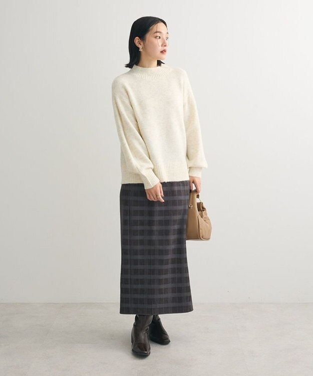 Green Parks ｆｕｗａっと　ニットプルオーバー Off White