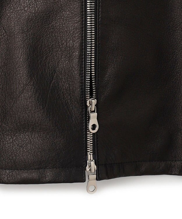 JOSEPH HOMME  【HIGH GRADE LINE】エアーカウレザー　シングルライダース ブラック系