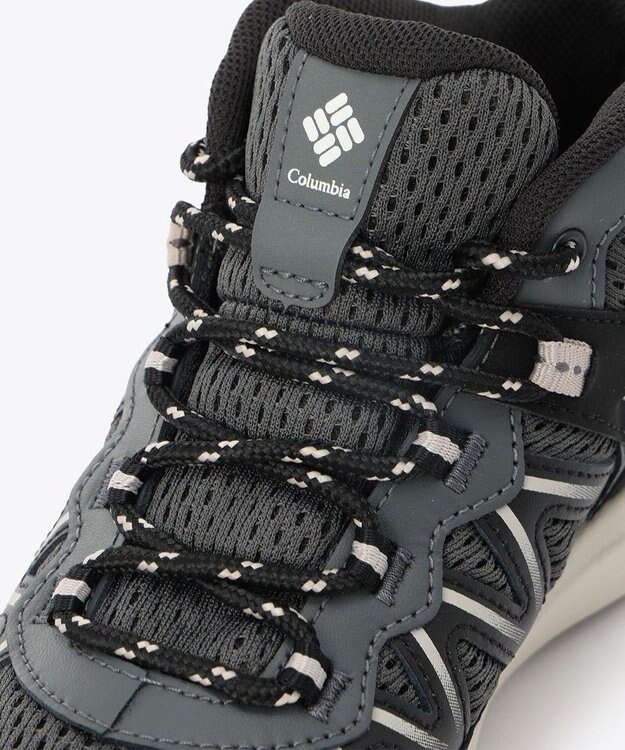 Columbia Columbia/ 【KIDS】ユース ピークフリーク ラッシュ ミッド ウォータープルーフ /コロンビア Black、 Grill