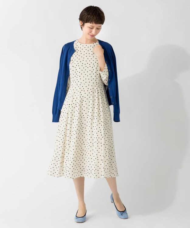 ONWARD Reuse Park 【組曲】ワンピース春夏 オフホワイト