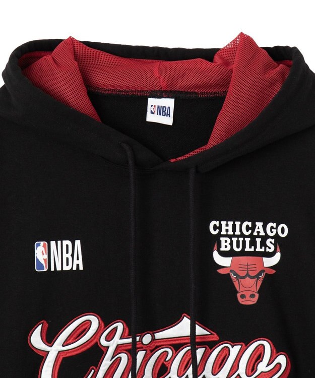 WEGO 【ユニセックス着用ITEM】別注NBAバルーンプルパーカー ブラック