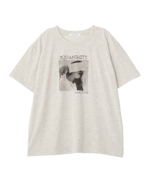 AMERICAN HOLIC アソートプリントTシャツ Oatmeal