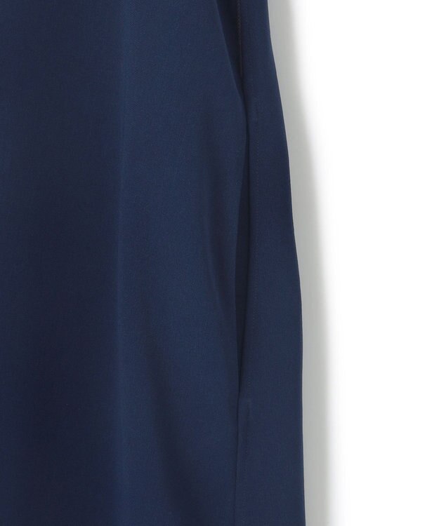 BEIGE， 【WEB限定・S-size】MANASLU / ロングシャツワンピース Navy