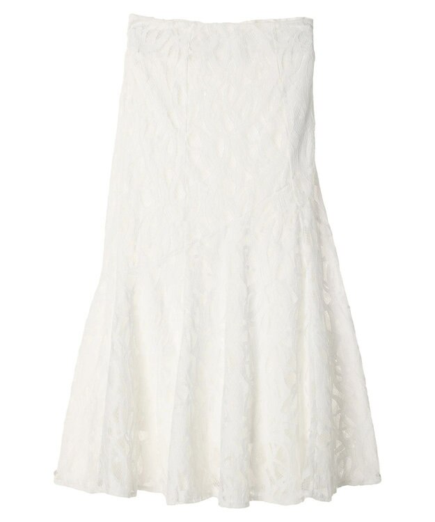 Green Parks ・ＥＬＥＮＣＡＲＥ　ＤＵＥ　レースマーメイドスカート Off White