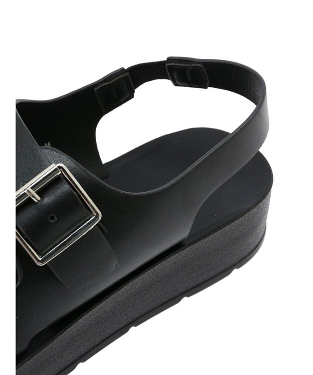 Green Parks ＲＵＰＩＳ．インジェクションＷベルトサンダル Black