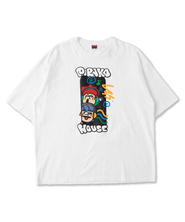 WEGO 【ユニセックス着用ITEM/MLサイズ展開】別注PIRAKOグラフィックT（S） ホワイト