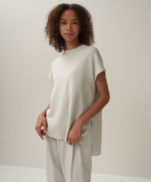 50/2 NATURAL DYED ORGANIC | モックネックプルオーバー 50/2 NATURAL DYED ORGANIC | モックネックプルオーバー / ATON